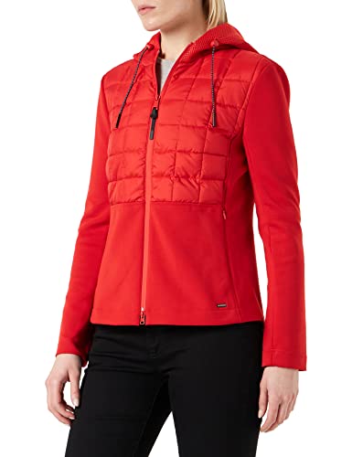 Gerry Weber Płaszcz damski 150007-31061, nie wełna, Fire, 34, ognisty
