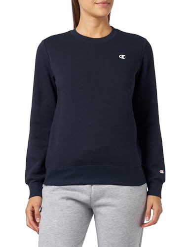 Champion Legacy Basics W-Light Powerblend Fleece Crewneck Bluza Damska, Granatowy, M