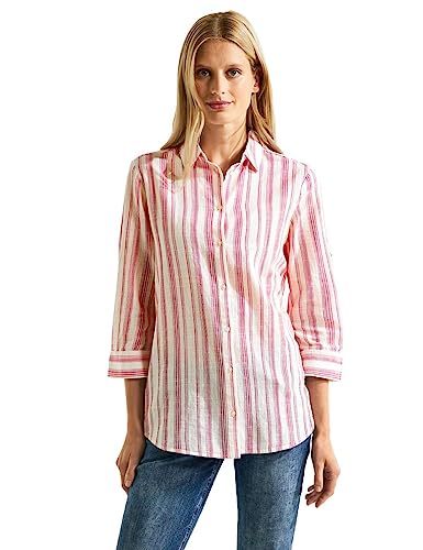 Cecil Damska bluzka koszulowa w paski, Cool Pink, XS