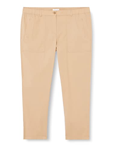 GERRY WEBER Edition Damskie spodnie chinosy, karmelowe, 48R, Caramel, 48