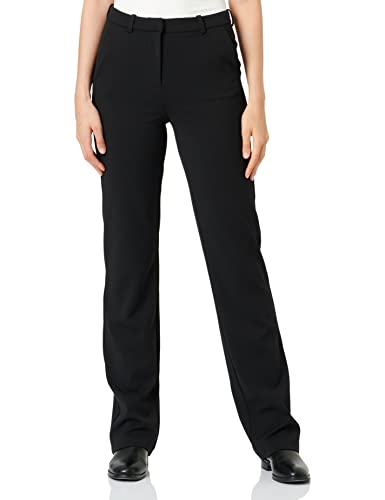 VERO MODA Spodnie damskie Tall Straight, czarny, XS Wysoki