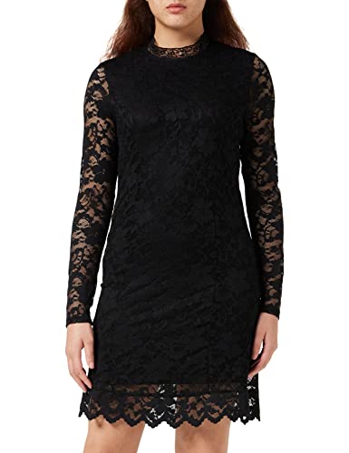 Cream Sukienka damska Stella Lace Dress, czarny (Pitch Black 61907), 36