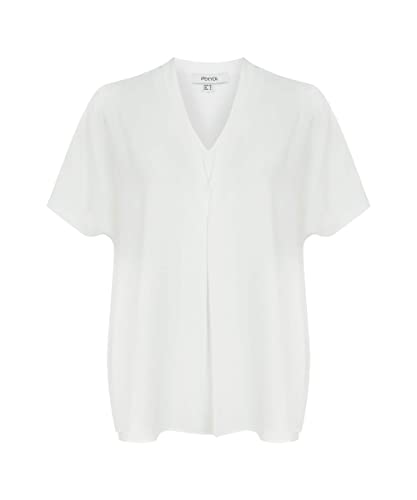 IPEKYOL Damska bluza basic, ecru, 040