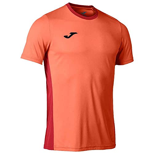 Joma Koszulka męska z krótkim rękawem, Winner II T-Shirt Orange świecący w kolorze pomarańczowym, XL