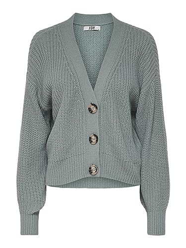 JDYJUSTY L/S krótki kardigan KNT NOOS, Abyss, M