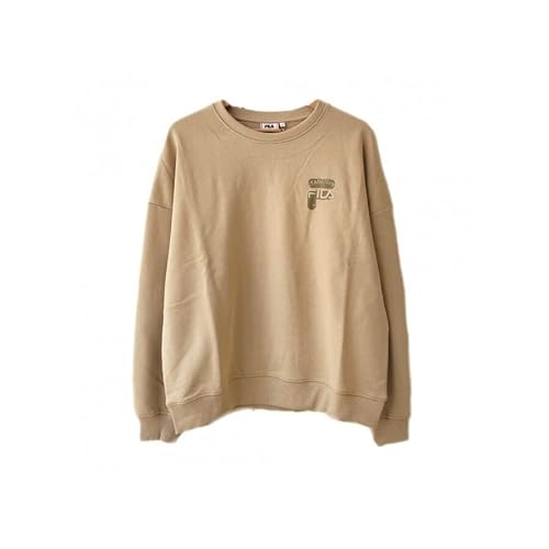 FILA Damska bluza Bann Oversized Crew, Fields of Rye, L, fields of rye, L