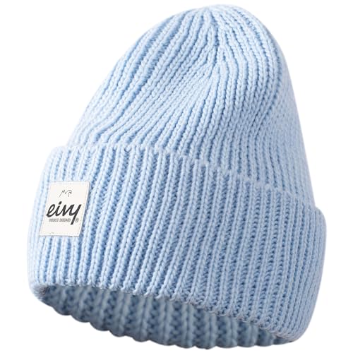 Eivy Damska czapka beanie Easter Rib Wool, Faded Fog, jeden rozmiar