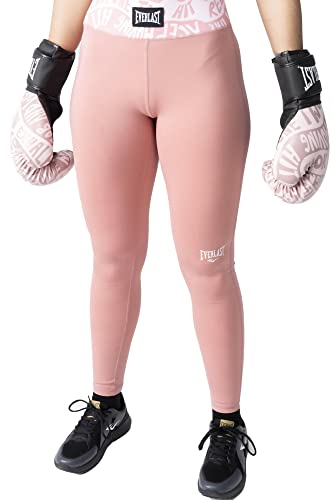 Everlast damskie spodnie do fitnessu Saxony Bis spodnie sportowe, różowe, rozmiar S