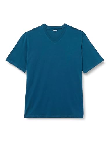 s.Oliver Sales GmbH & Co. KG/s.Oliver T-shirt męski z krótkim rękawem, Niebieski zielony, 4XL