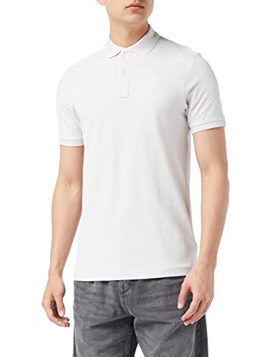 G-STAR RAW, Męska koszulka polo Dunda Slim, Grau (Nimbus Cloud 5864-c960), M