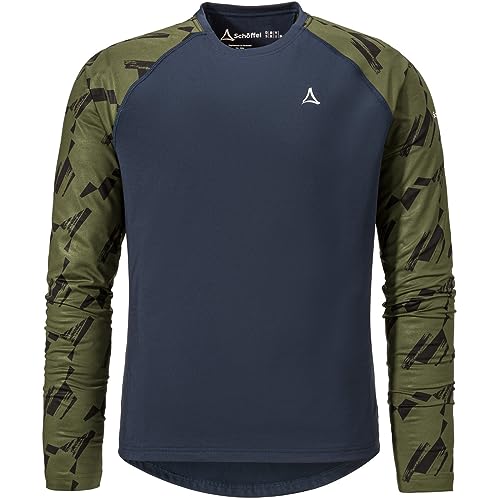 Schöffel Męska koszulka z długim rękawem Lakata Trail M, granatowy blezer, 48