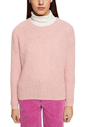 ESPRIT Damski sweter 122EE1I318, 668/BLUSH 4, L