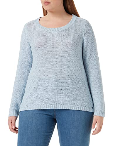 ONLY Damski sweter z dzianiny, jednokolorowy, Cashmere Blue, 3XL