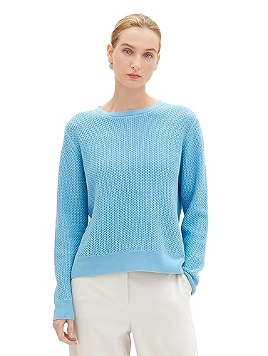 TOM TAILOR Sweter damski, 15592 – Clear Light Blue, 3XL