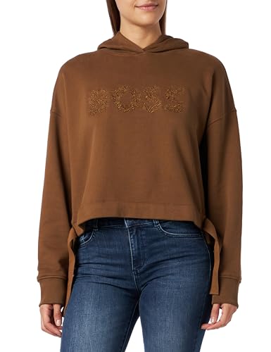 BOSS Bluza damska C_eblousa, Rust/Cooper220, M