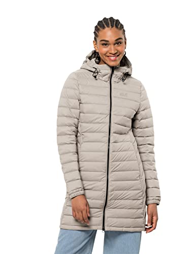 Jack Wolfskin Damski płaszcz puchowy Glowing Mountain Winter Pearl, S