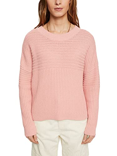 ESPRIT Damski sweter 122EE1I312, 666/BLUSH 2, M