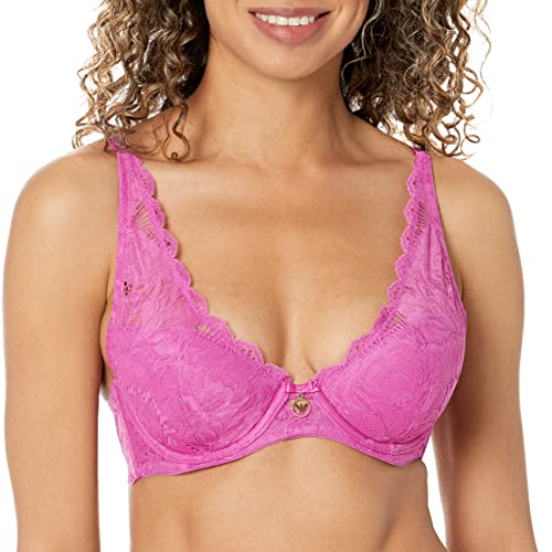 Emporio Armani Damski biustonosz usztywniany wieczna koronka, Azalia, 75C