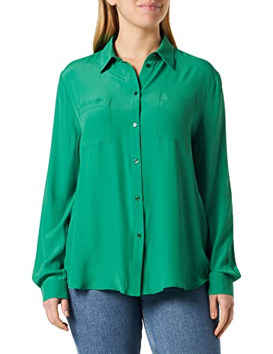 Pinko Damska bluzka Nora Camicia Crepe De Chine, X08_amazzonia, 72