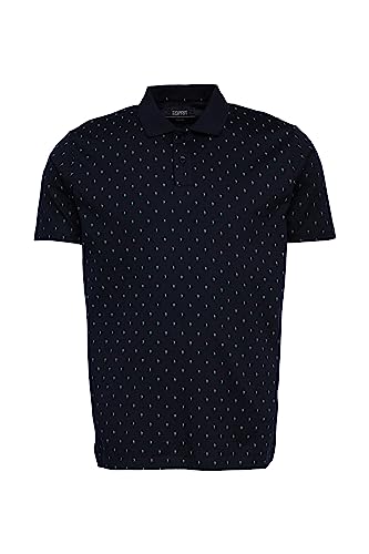 edc by ESPRIT Męska koszulka polo 043CC2K311, 400/NAVY, S, 400/granatowy., S
