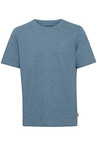 Blend Męski T-Shirt, PP NOOS Regular Fit, 184217/Bluestone, XL, 184217/Bluestone, XL