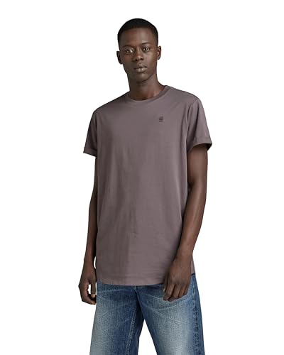 G-STAR RAW Męski t-shirt Lash, Szary (Rabbit D16396-b353-g077), M