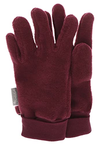 Sterntaler Unisex dziecięce rękawiczki z palcami, różowe, 7