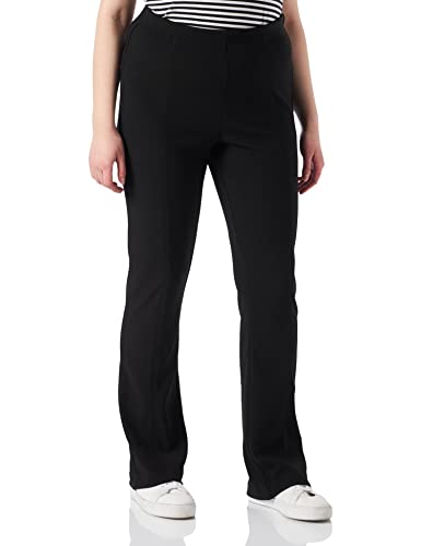 VERO MODA Vmkara Hr Slim Flared Noos Pants damskie spodnie, czarny, M