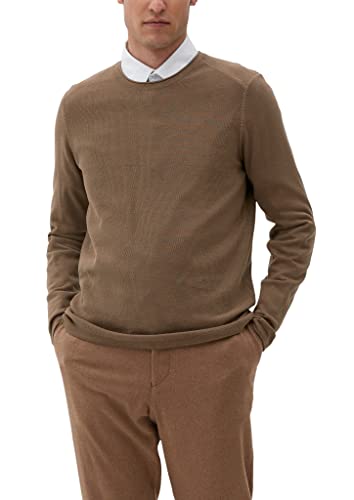 s.Oliver Sweter męski, brązowy, XL