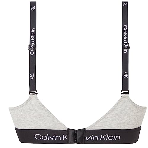 Calvin Klein Damski biustonosz z podszewką, szary, XL
