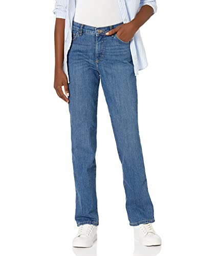 Lee Damskie spodnie jeansowe natychmiastowo slims klasyczny luźny krój monroe proste nogawki