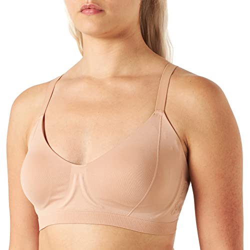 Calvin Klein Damski biustonosz z podszewką Lght, Glina, XL