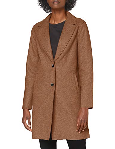 ONLY Onlcarrie Bonded Coat Otw Noos Płaszcz Kobiety,Woodsmoke Melange,XXL