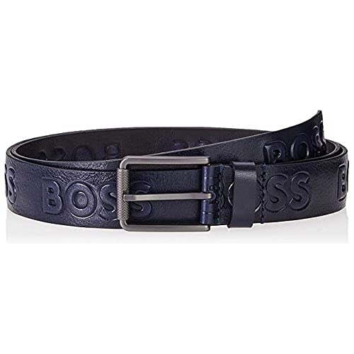 BOSS Męski pasek Tint Sz35, ciemnoniebieski401, 110, Ciemnoniebieski401