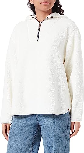 Camel Active Womenswear Damski sweter 309356/1F66, mleczny biały, M, mleczna biel, M