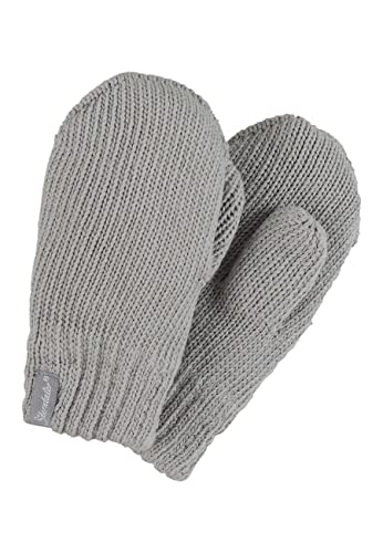 Sterntaler Unisex dziecięce rękawiczki z dzianiny, srebrne melanż, 3