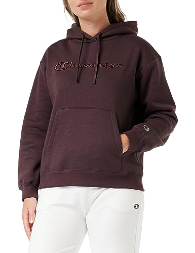 Champion Damska bluza z kapturem, Ciemnobrązowy, XS