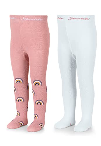 Sterntaler Unisex Baby DP bambusowe rajstopy, delikatny róż, normalny, delikatny róż, jeden rozmiar