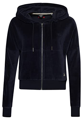 Superdry Vintage Crop Ziphood Damska bluza z kapturem, Rich Navy, L