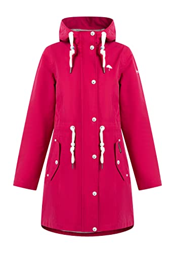 Schmuddelwedda Parka przeciwdeszczowa damska 34324771, granatowy (Beere), L