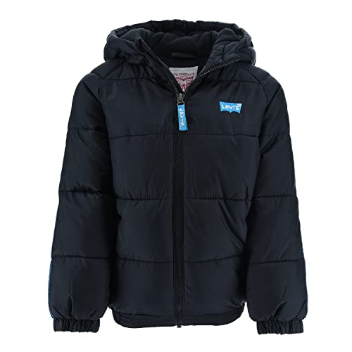Levi's Kids Chłopięca odzież wierzchnia Lvb Color Block Puffer dla chłopców, czarna, 10 lat