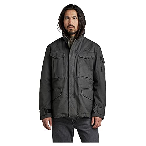 G-STAR RAW Męska kurtka wyściełana, szara (cloack D191-5812), L