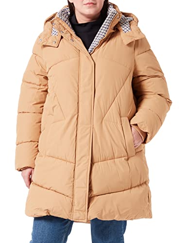 TOM TAILOR Damski Długi płaszcz zimowy 1033560, 27841 - Soft Light Camel, 3XL
