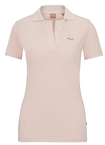 BOSS Koszulka damska C_etri, Bright Pink676, S