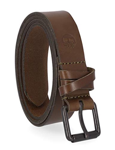 Timberland Damski skórzany pasek na co dzień do dżinsów, Martini oliwkowy, Small (28-32)