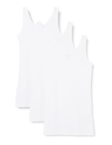 ONLY Damski tank top, Biały/opakowanie: + 2 białe, S
