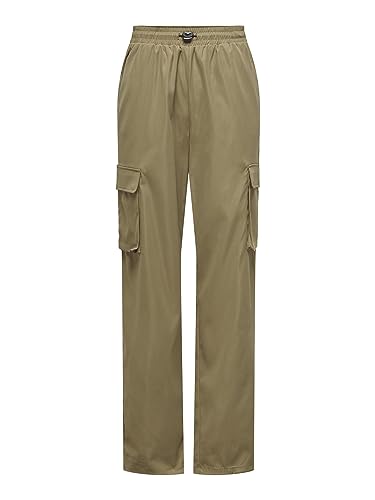 ONLY Damskie spodnie cargo, Beech, L