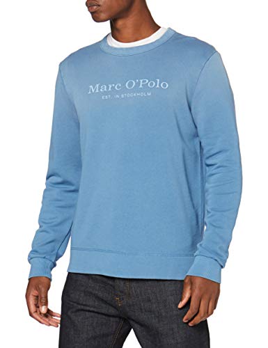 Marc O'Polo Męska kurtka z dzianiny, Niebieski (Blau, M