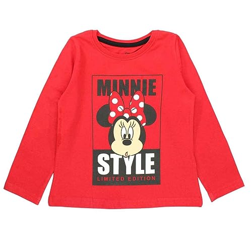 Disney Koszulka damska, Czerwona, 4 ans