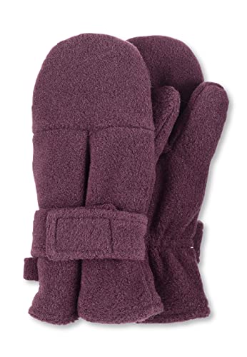 Sterntaler Rękawiczki dziecięce z podszewką z polaru unisex, Różowy, 1
